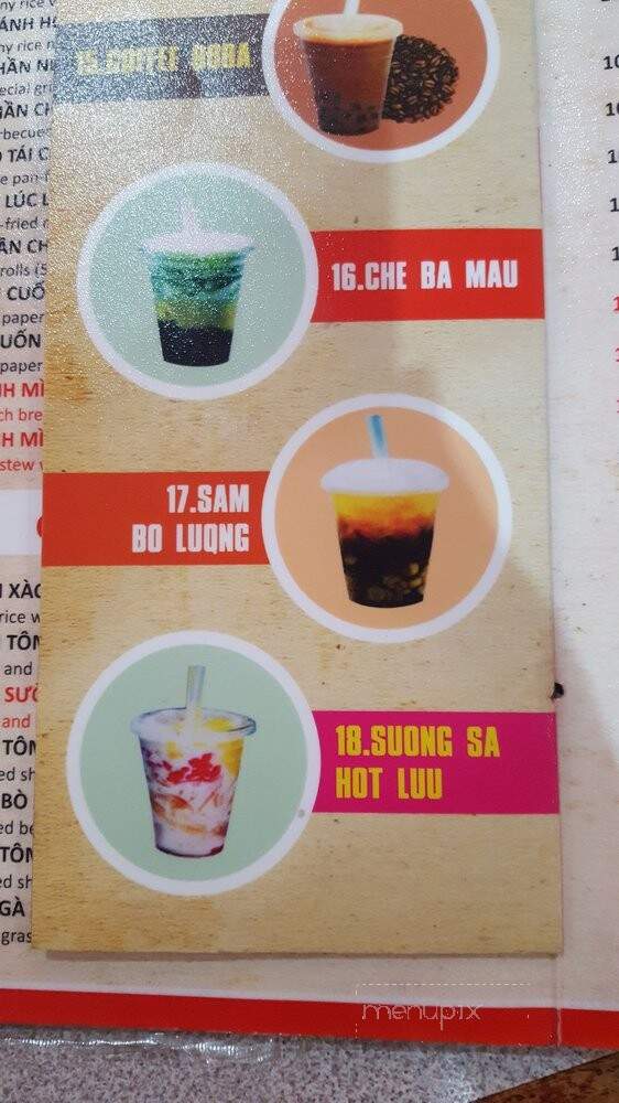 Pho 999 - Van Nuys, CA menu_pic