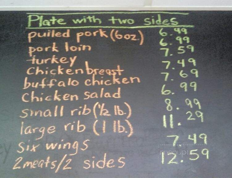 Smokey C's BBQ & Wings - Decatur, AL menu_pic