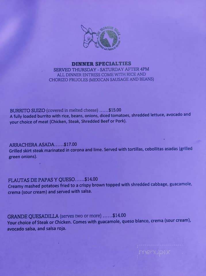 Quail Creek Country Club & Resort - Robinson, IL menu_pic