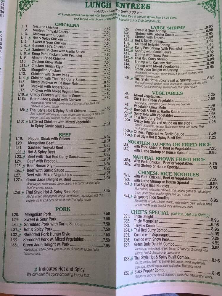 Wangs - Oakwood, GA menu_pic
