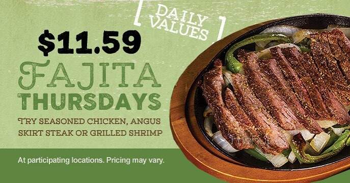 Beef O'Brady's - Hoover, AL menu_pic