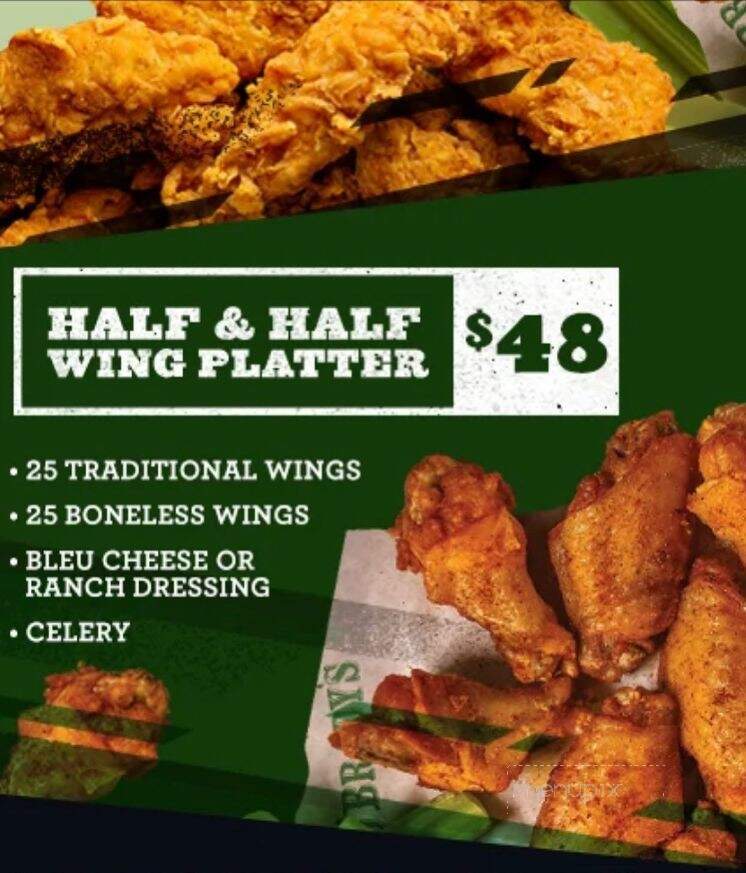 Beef O'Brady's - Hoover, AL menu_pic