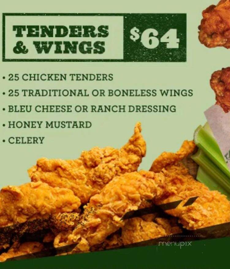 Beef O'Brady's - Hoover, AL menu_pic