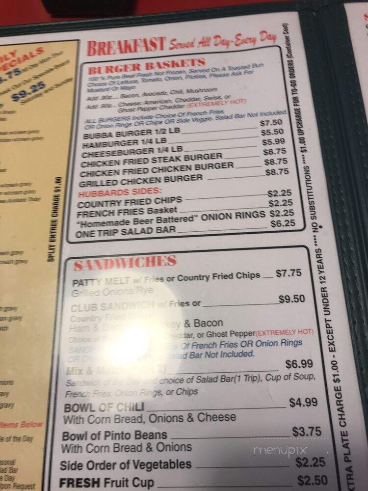 Hubbard's Cubbard - Garland, TX
