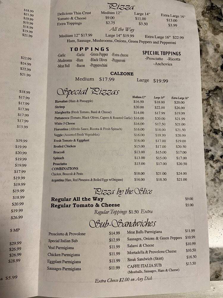 Caffe Italia - Coral Gables, FL