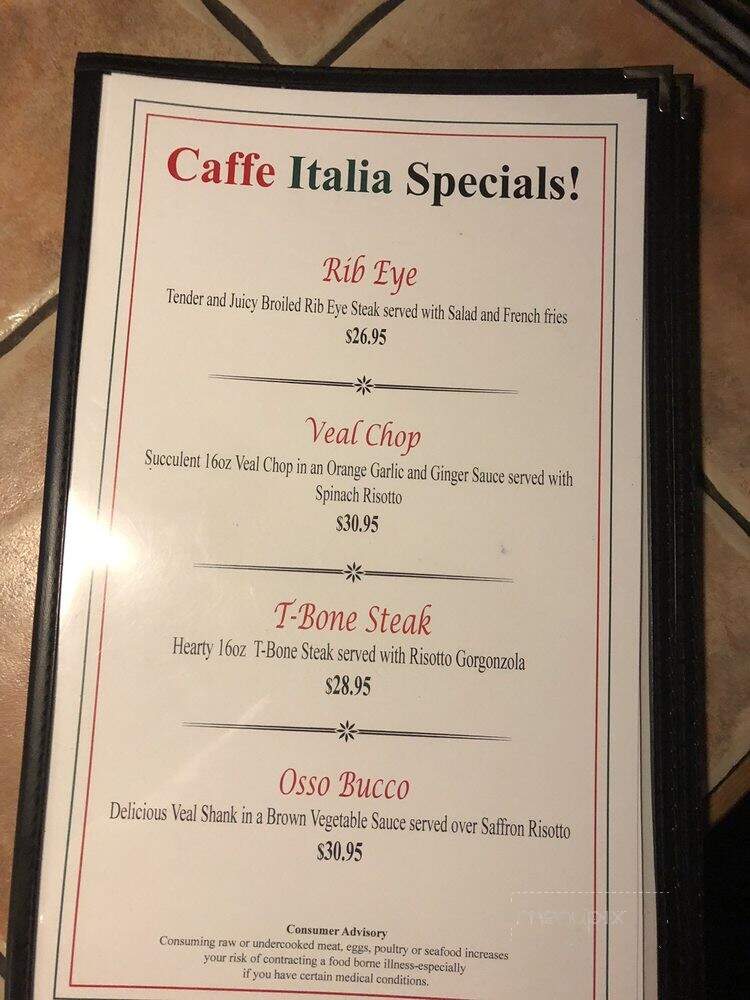 Caffe Italia - Coral Gables, FL
