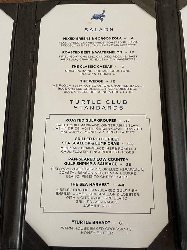 Turtle Club Restaurant - Naples, FL
