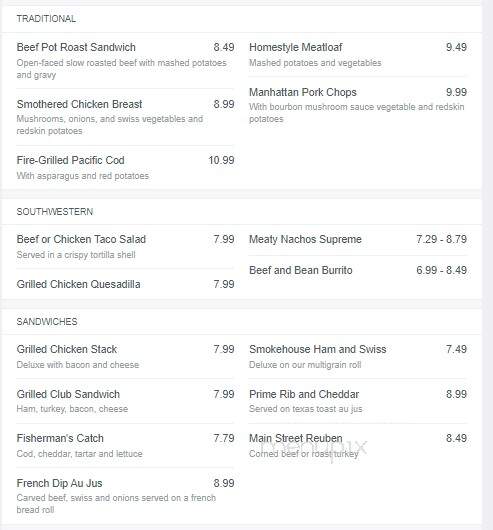 Lamplight Grill - Ionia, MI menu_pic