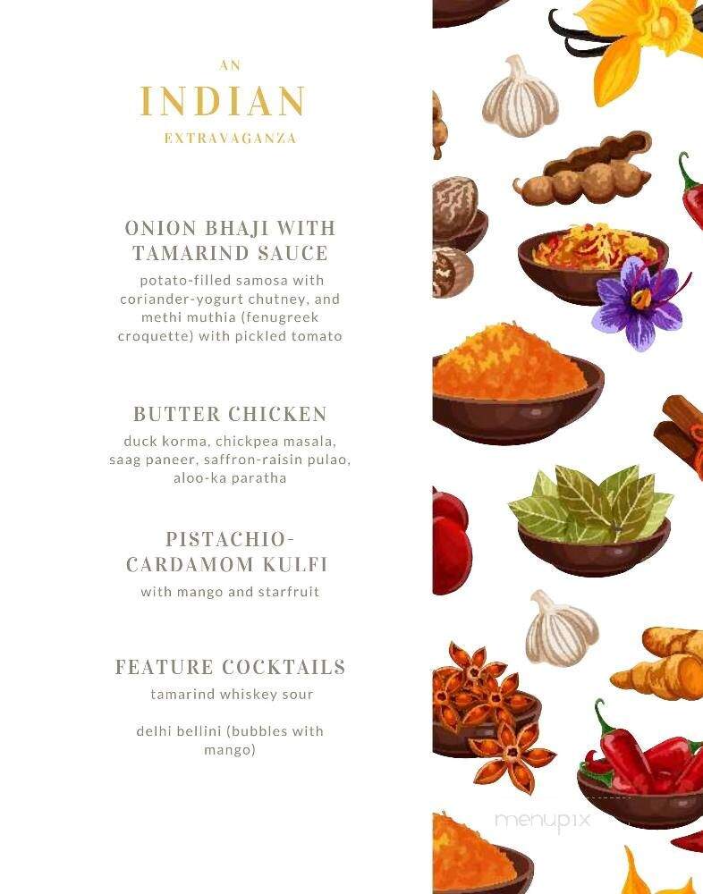 The Old Prune - Stratford, ON menu_pic