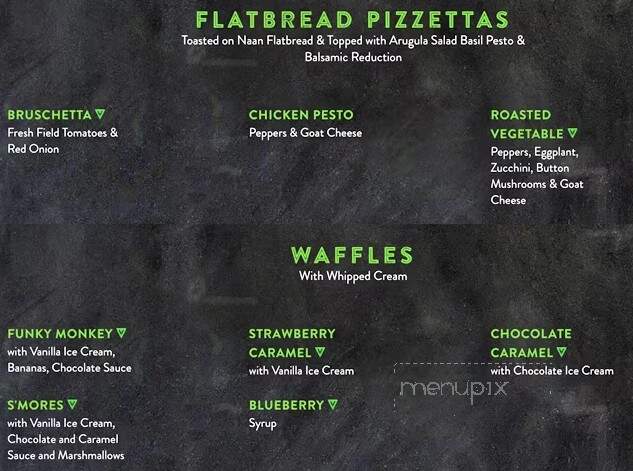 Williams Coffee Pub - Guelph, ON menu_pic