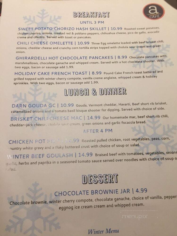 Alexander's Restaurant - Elgin, IL menu_pic