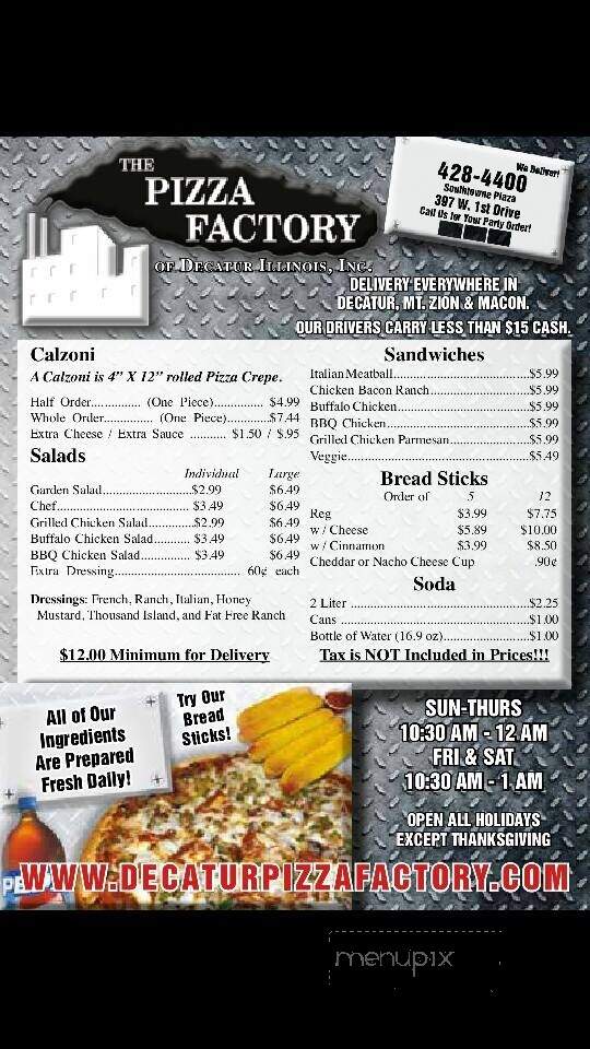 Pizza Factory - Decatur, IL