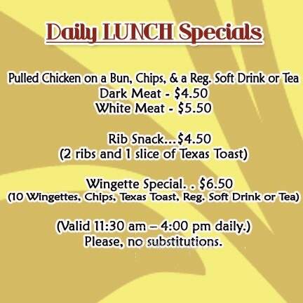 Mable's Barbeque Smoked Meat - Lithonia, GA menu_pic