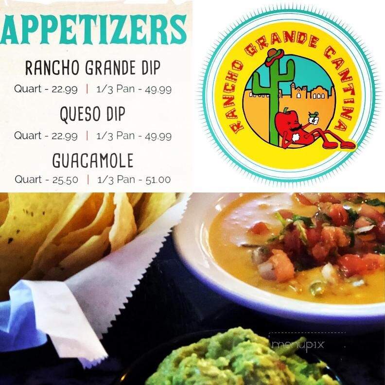 Rancho Grande Cantina - Parkville, MO menu_pic