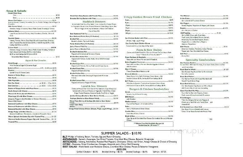 J P's Pub & Pizzeria - Lake View, NY menu_pic