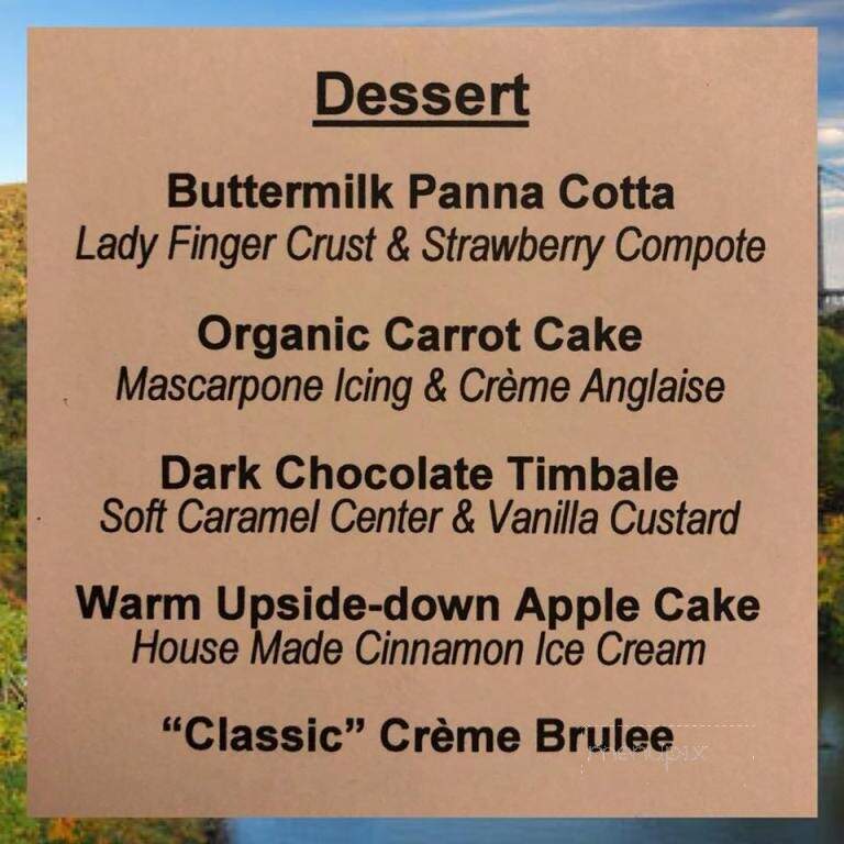 Restaurant X & Bully Boy Bar - Congers, NY menu_pic