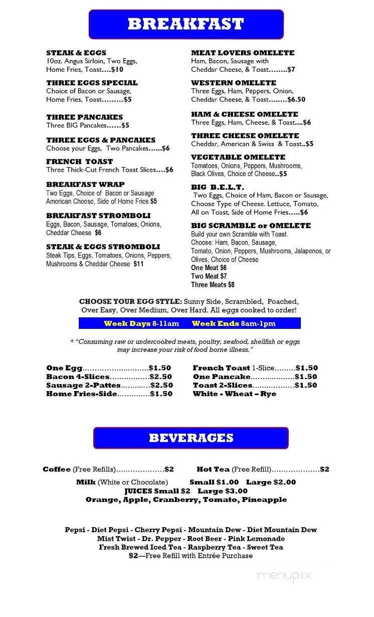 Bigdogz Grill - Johnstown, PA menu_pic
