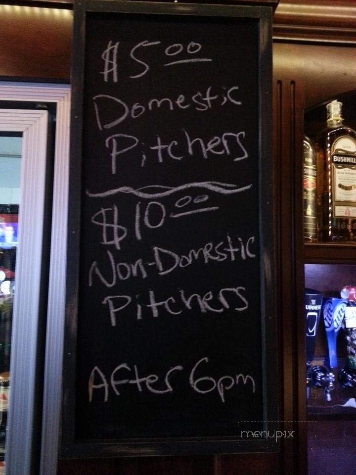Tailgators Sports Bar & Grill - Brandon, SD menu_pic
