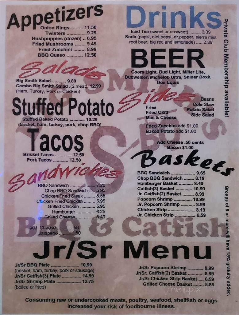 Big Smith's Bar-B-Q & Catfish - Sulphur Springs, TX