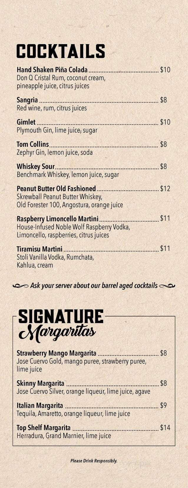 Don Camillo Italian Cuisine - Corinth, TX menu_pic