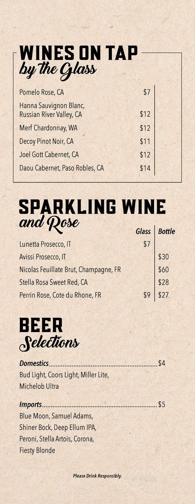Don Camillo Italian Cuisine - Corinth, TX menu_pic