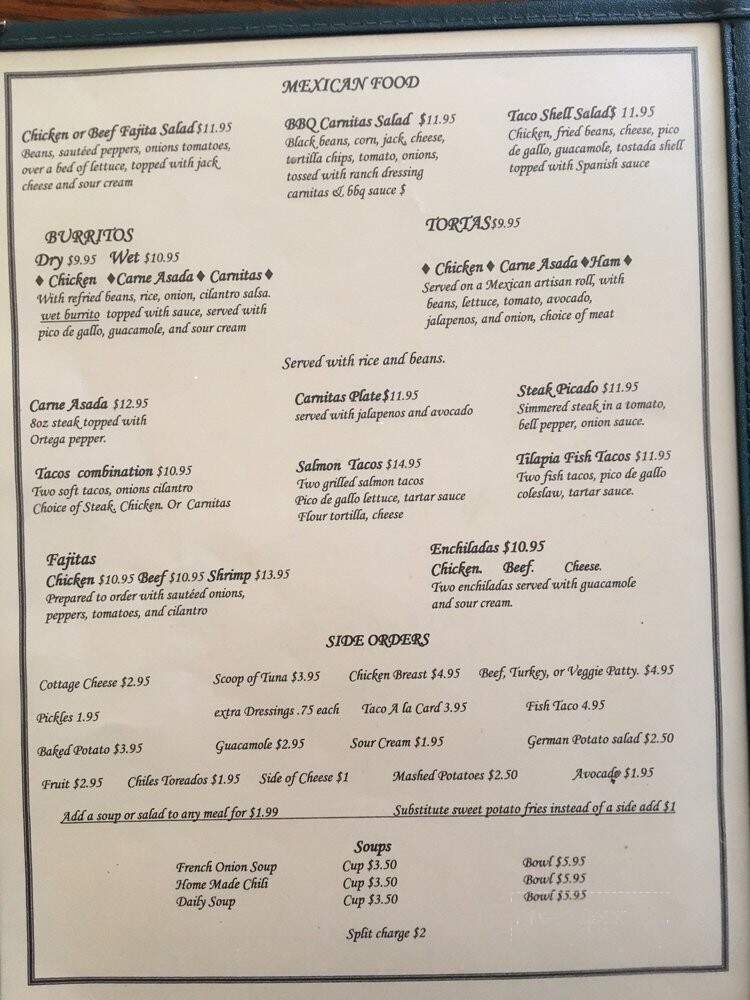 Magpie's Grill - La Canada Flintridge, CA menu_pic
