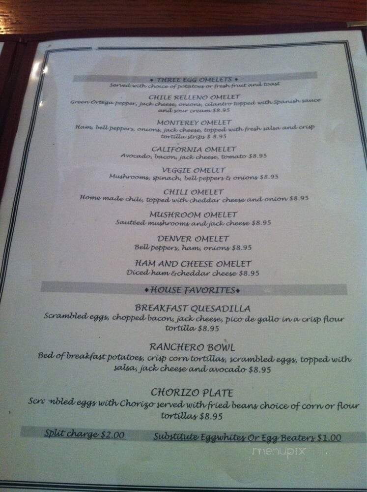 Magpie's Grill - La Canada Flintridge, CA menu_pic