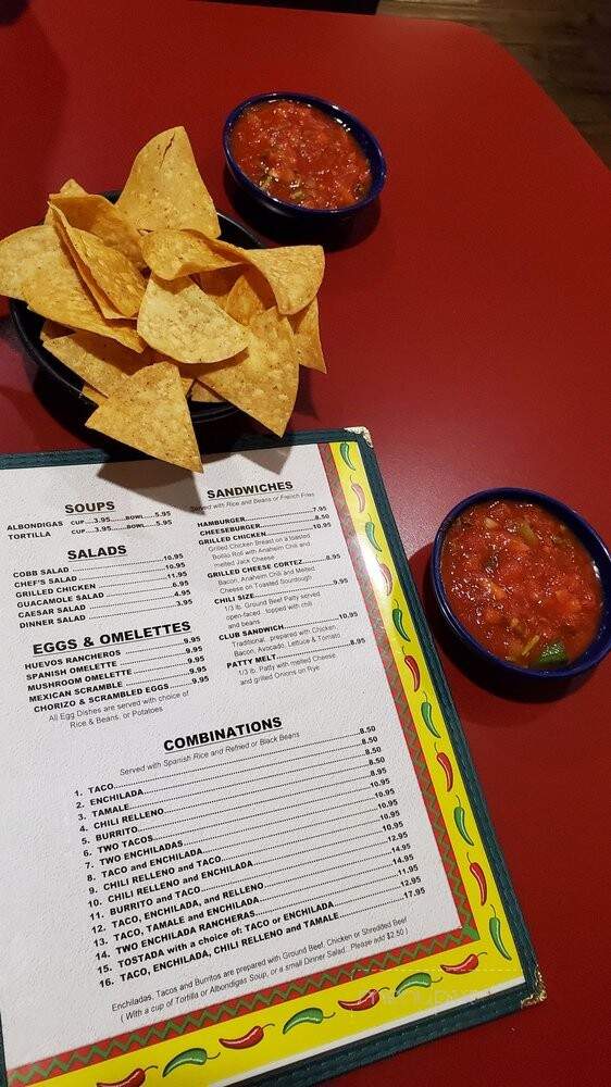 Green Onion Mexican Restaurant - San Pedro, CA menu_pic