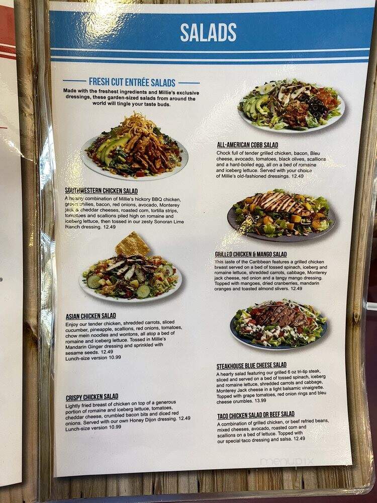 Millie's - Covina, CA menu_pic