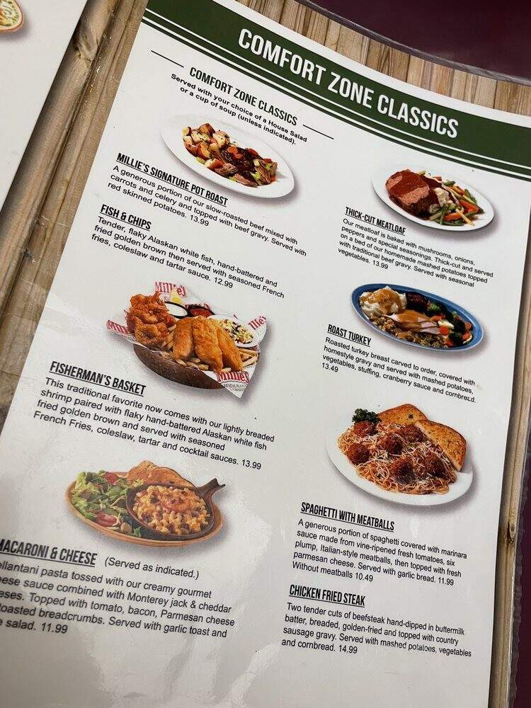 Millie's - Covina, CA menu_pic