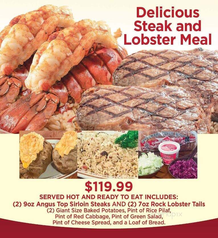Clearman's North Woods Inn - La Mirada, CA menu_pic