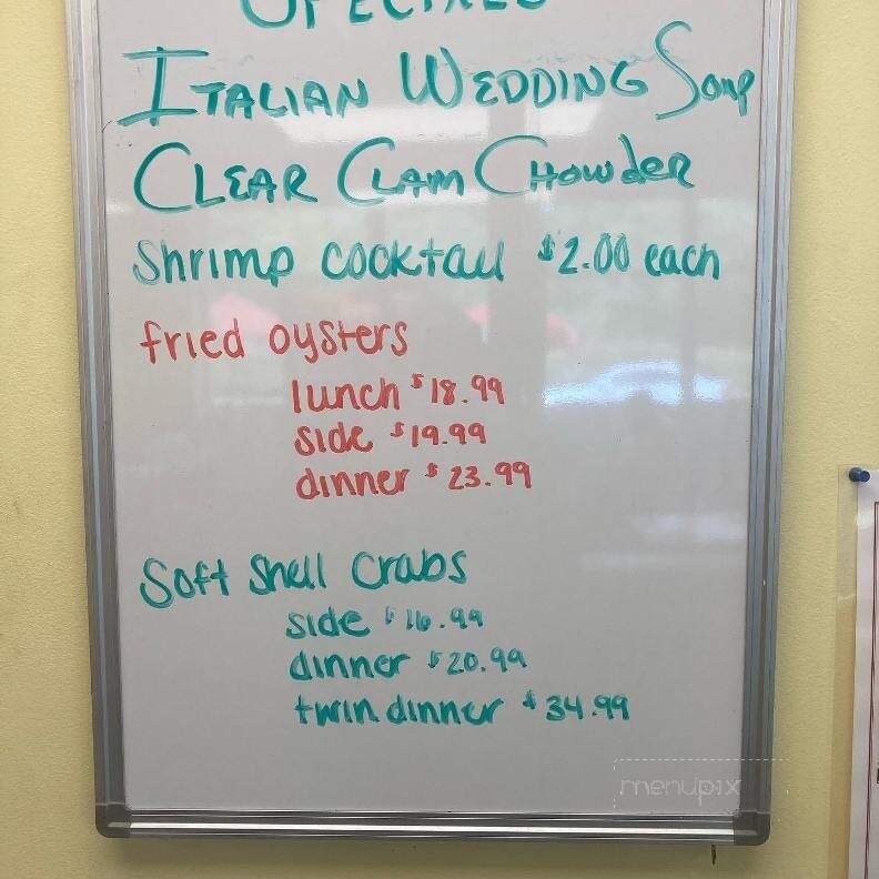 Supreme Seafood Restaurant - North Branford, CT menu_pic