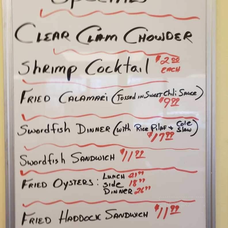 Supreme Seafood Restaurant - North Branford, CT menu_pic