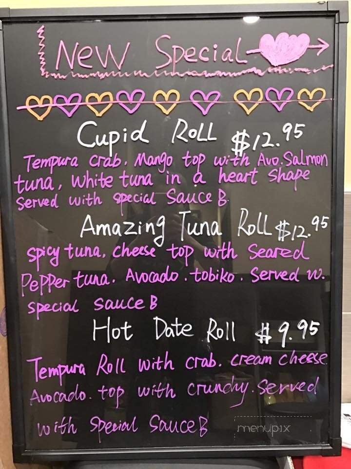 TOMO Hibachi & Sushi - North Branch, MN menu_pic