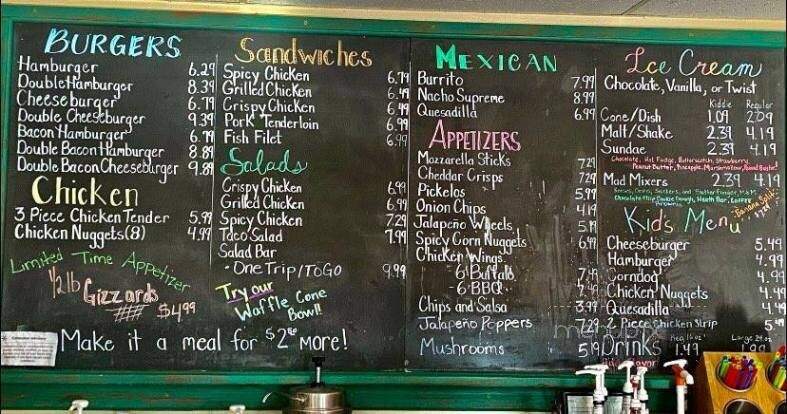 Handi's - Stratton, CO menu_pic