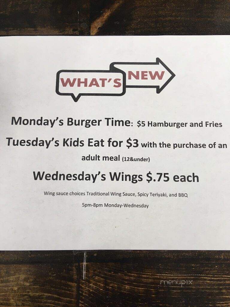 Handi's - Stratton, CO menu_pic