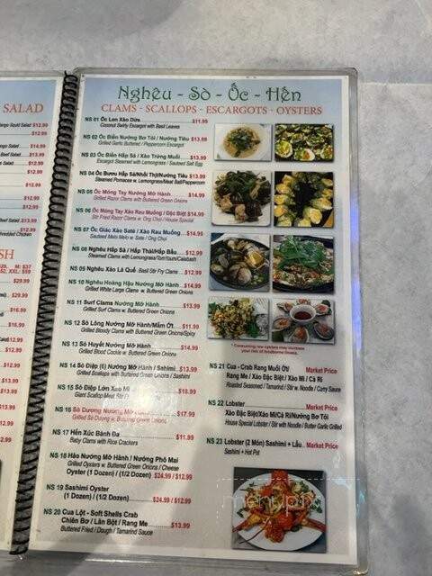 Bien Hen Restaurant - Westminster, CA menu_pic