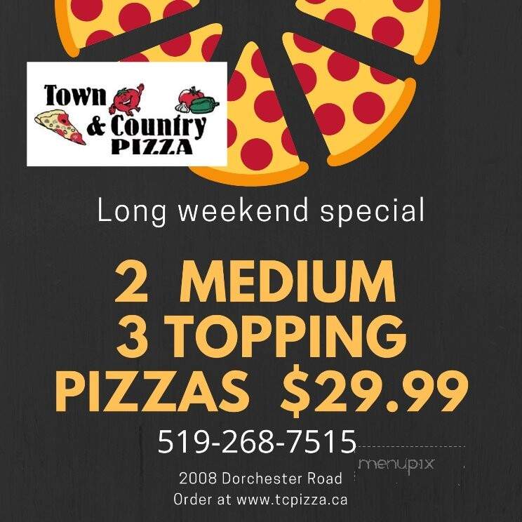 Town & Country Pizza - Dorchester, ON