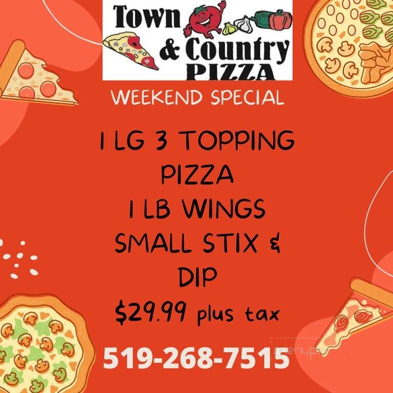 Town & Country Pizza - Dorchester, ON