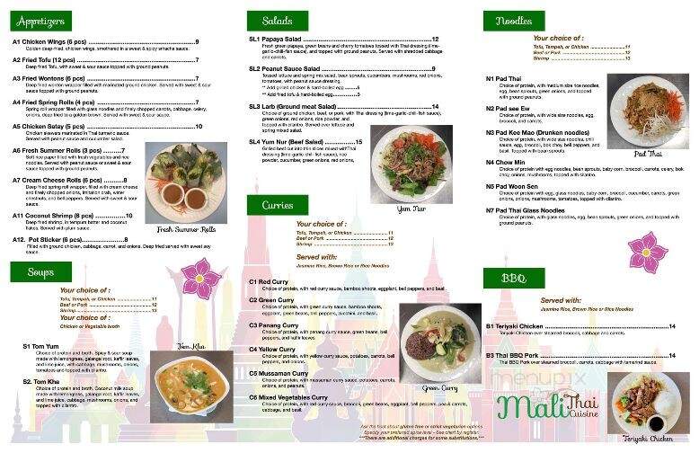 Mali Thai Cuisine - Springfield, OR