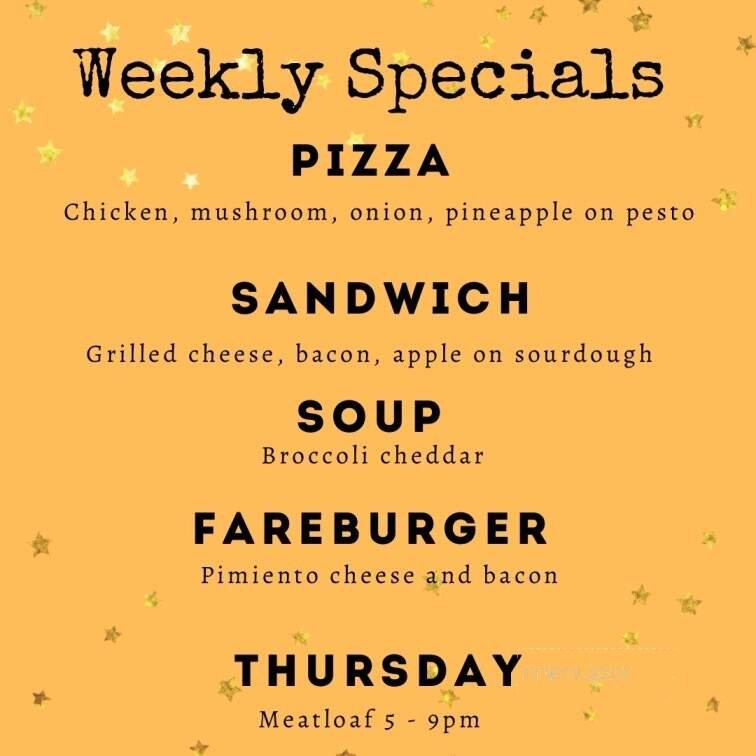 The Farehouse - Taylors, SC menu_pic