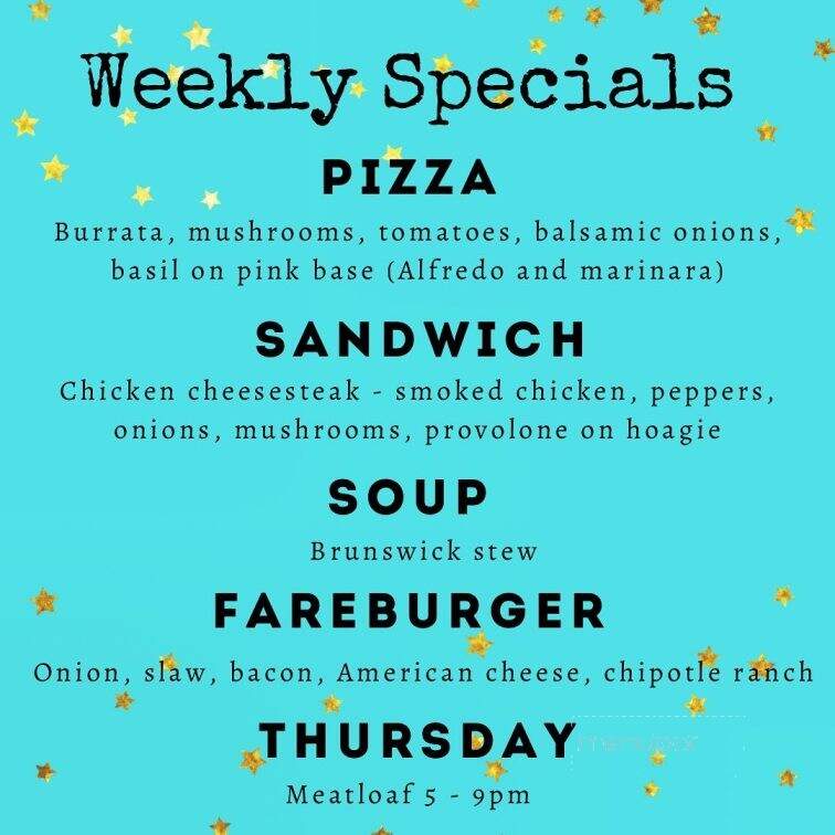 The Farehouse - Taylors, SC menu_pic