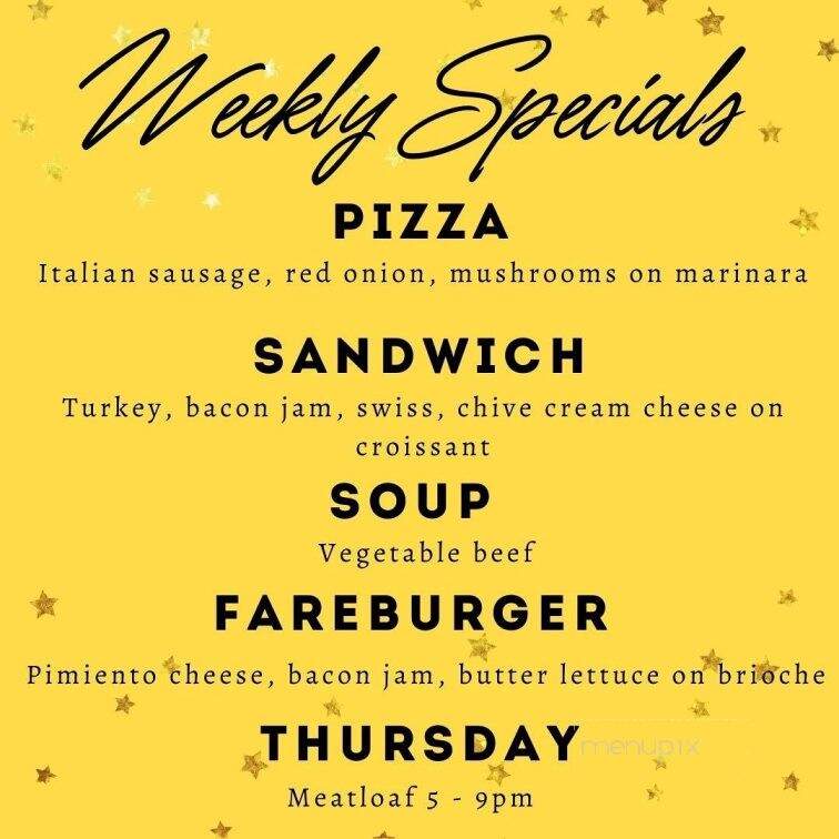 The Farehouse - Taylors, SC menu_pic