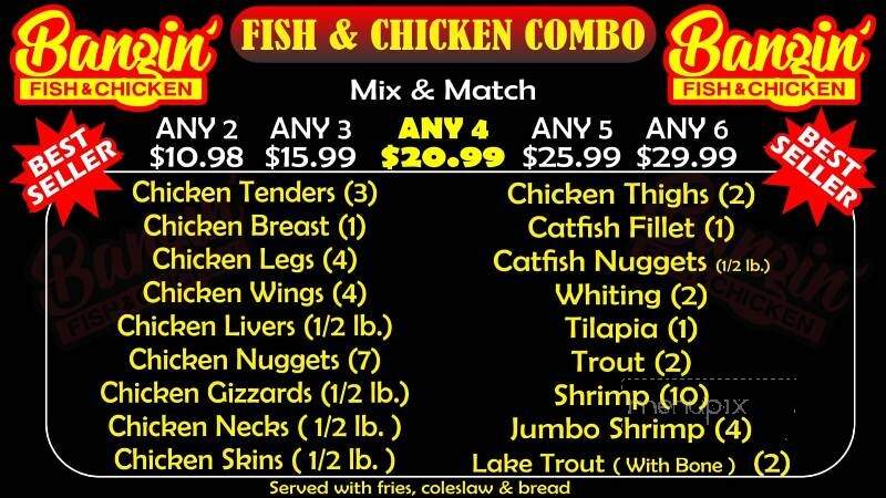 Bangin' Fish & Chicken - Randallstown, MD