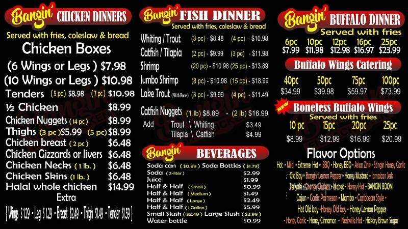 Bangin' Fish & Chicken - Randallstown, MD