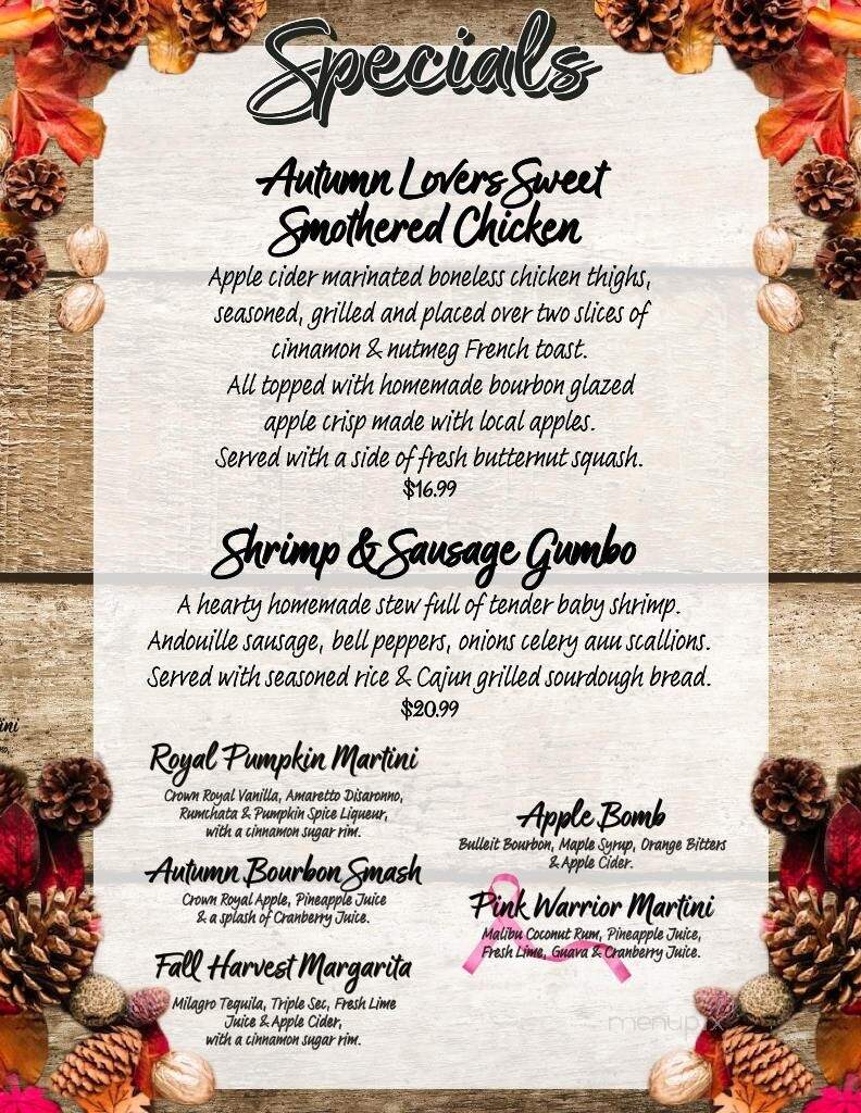 East Derry Tavern - Derry, NH menu_pic