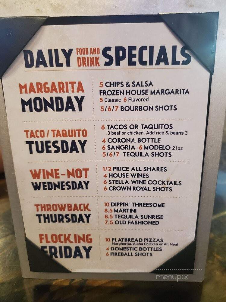 September's Taproom & Eatery - Rialto, CA menu_pic