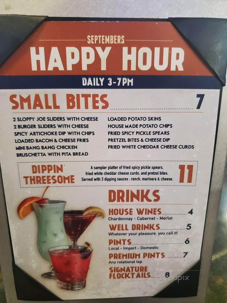 September's Taproom & Eatery - Rialto, CA menu_pic