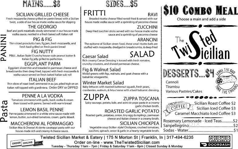 The Twisted Sicilian - Franklin, IN