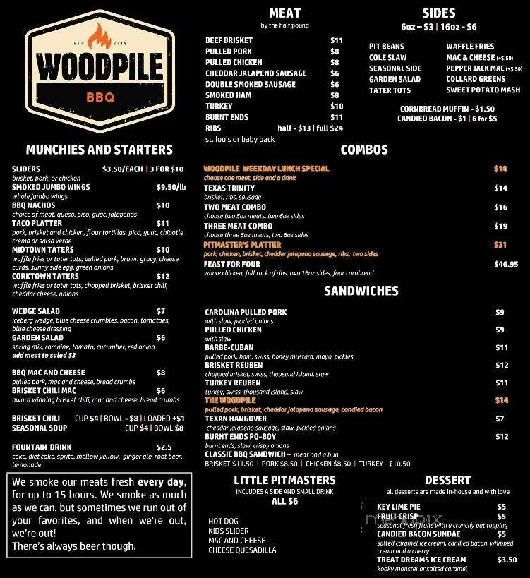 Woodpile BBQ - Madison Heights, MI